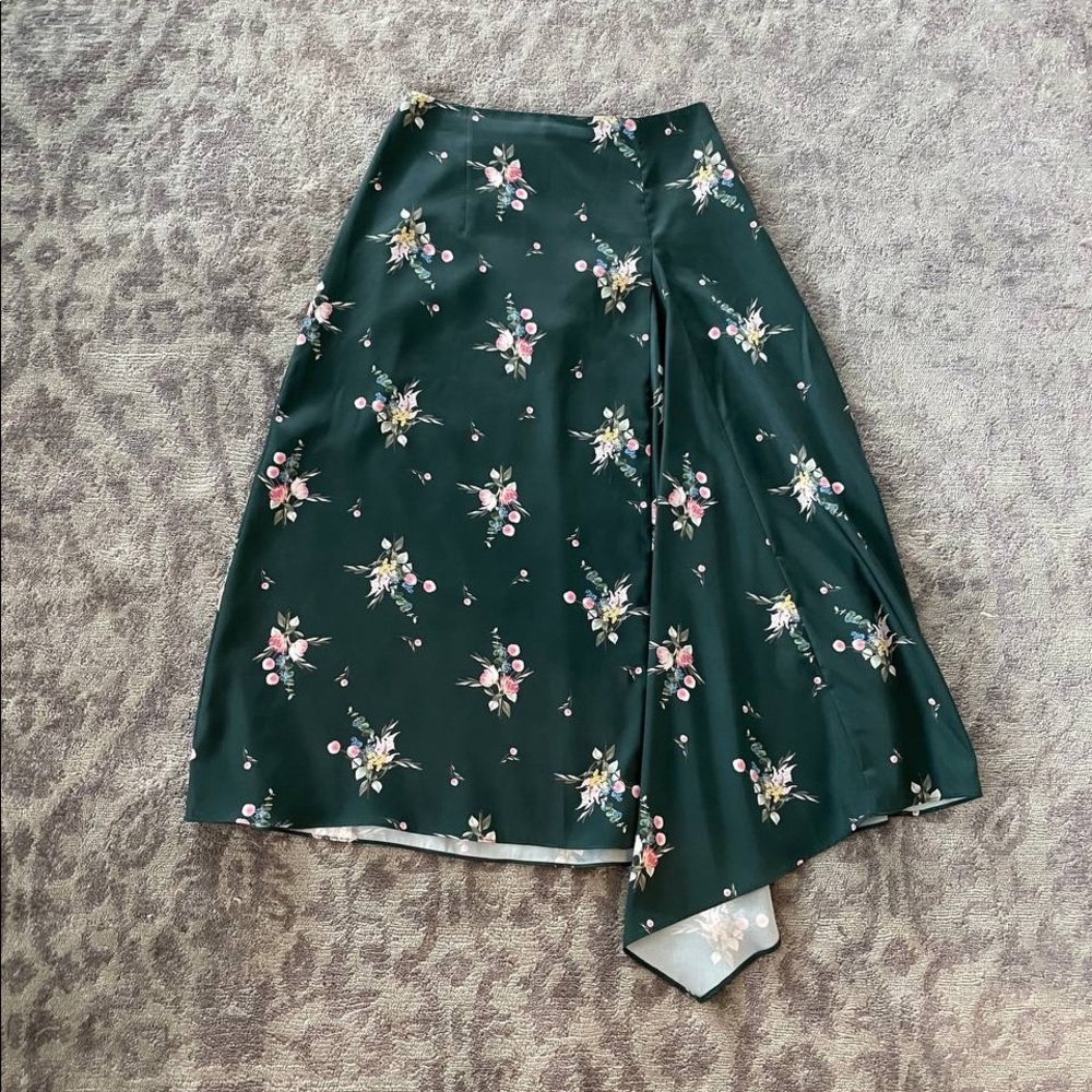 Ted Baker Anabell Midi Skirt In Flourish Print